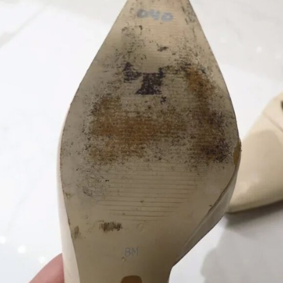 Amazing Vintage Nude Heels - Picture 15 of 15